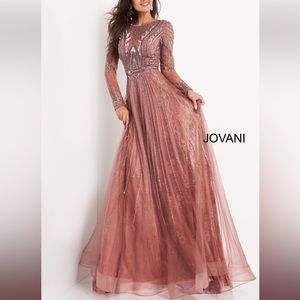Jovani Beaded Gown
